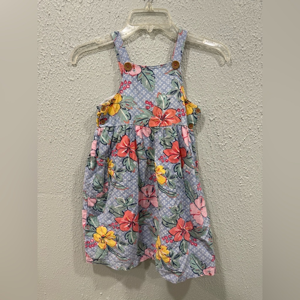 Jack & Milly Girl’s Size 6 Organic Cotton Floral Summer Dress